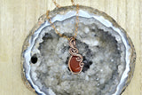 “Carnelian Flame” Pendant