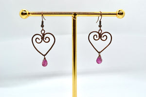 “Pink Passion” Earrings