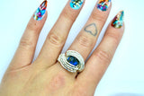 “Mystic Lab” Ring Size 9