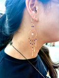 “Celestial Currents” Earrings