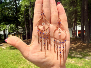 “Celestial Currents” Earrings