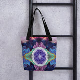 "Cosmic Crystals" Tote bag