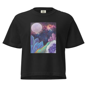 "Cosmic Crystals" Boxy Tee